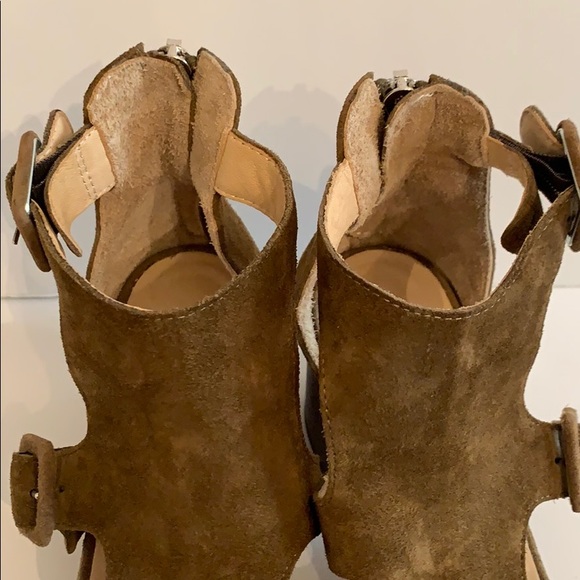 Rag & Bone Brown 'matteo' Block Heel Sandals 5/35 - Picture 5 of 10